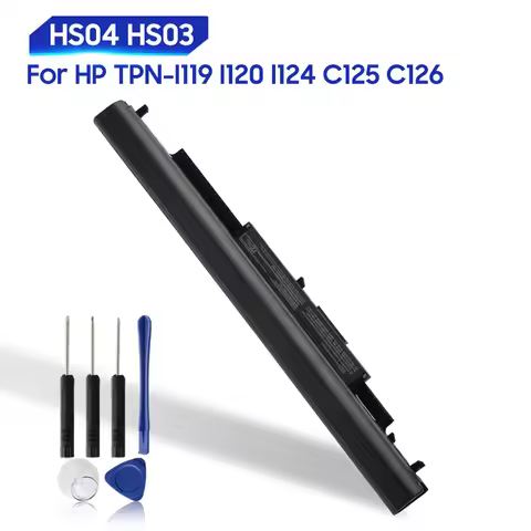 New Replacement Battery For TPN-C125 C126 I119 I120 I124 W121 HS04 HS03 240 G4 348 G4 HSTNN-PB6T HST