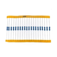 1000 Pcs/lot 50Values 1% 0.1 ohm ~ 4.7M ohm 1/2W 0.5W Metal Film Resistor Assorted Kit package