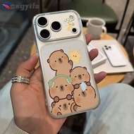 Cartoon Capybara Phone Case For Realme Note 80 70 70T 60 60X 50 P3 Lite P1 Speed C21Y C20A C17 C15 C