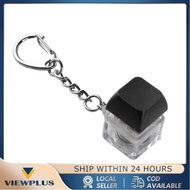 Gantungan Kunci Fidget Tombol Mekanik - LED RGB Anti Stres Alat Relaksasi ASMR Switch Keycap untuk A