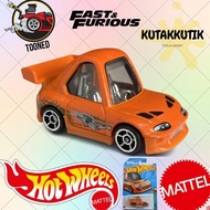 Hot Wheels 94 Toyota Supra Orange Lot M 2023 Fast &amp; Furious Tooned
