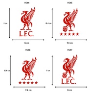 🔥 2pcs Liverpool Club Decal Vinyl Waterproof Matte