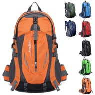 [Ready Stock Fast Shipping] Lightweight Outdoor Hiking Bag 40L Water-Repellent Nylon Backpack Men Wo