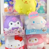 Jumbo Squishy Toy Sanrio Melody Kuromi Cinnamoroll Hello Kitty Squishies Slow Rising Stress Ball Fidget Toys Squeeze Toys