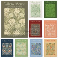 William Morris Exhibition Posters Art Nouveau Colorful Prints Canvas Painting Floral Wall Art Pictur