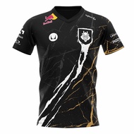 G2 ESPORTS - Pro Kit 2023 - Jersey - HEL，CSGO Game Jersey, PUBG E -sports Game T -shirt, the Latest 