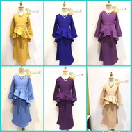 Lil Little BK78 Baju Kurung Budak Perempuan 2023 Baju Raya Budak Murah Baju Raya Kurung Kanak-Kanak 