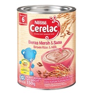 Nestle Cerelac Beras Merah & Susu 350g