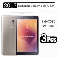 SMT🧼CM (3 Pack) 9HD Tempered Glass For Samsung Galaxy Tab A 8.0 2017 SM-T380 SM-T385 T380 Anti-Scratch Tablet Screen Pro
