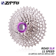 ZTTO Road 11 Speed Cassette Flywheel - Silver 11-28T/11-36T/11S