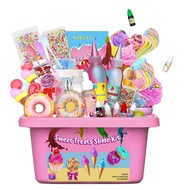 (SG) Slime Kit Slime DIY Making Kit For Girls Boys Slime Mermaid Slime Sweet Treat Slime Shimmer Sli