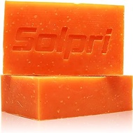 Solpri Shield Athletic Tea Tree Soap Bar with Lemongrass Eucalyptus Oil 4 oz (2 Pack) Protects Skin from Jock Itch, Athlete's Foot, Ringworm for Humans