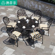 Outdoor Table Chair Leisure Iron Art Courtyard NM63