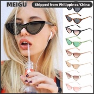 MEIGU Cat Eye Vintage Small Frame Streetwear Accessories Eyewear