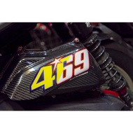 [Waterproof Anti-UV Sticker] 469 Nicky Hayden ROSSI 46 69 Commemorative Sticker MOTOGP Covering Embe