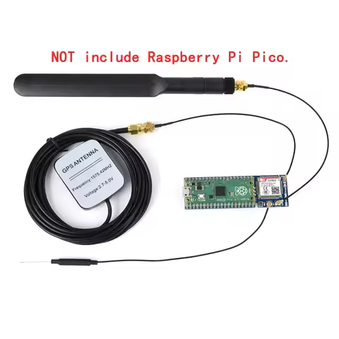 GPRS GPS Bluetooth Expansion Board for RPI Raspberry Pi PICO 2 W PICO2 Projects RP2350 Breakout Shie