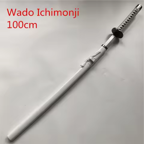 Anime Cosplay 1:1 Wado Ichimonji Zoro Sword Weapon Armed Katana Espada Wood Ninja Knife Samurai Swor