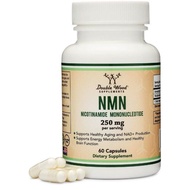 Double wood NMN 250 mg 60 caps Nicotinamide Mononucleotideพร้อมส่ง