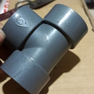 (15H) T PVC Pipe GREST Tee Pipe 11⁄4'' ThreadlessPOLOS Pipe Connection T PVC Pipe Fitting Tee PVC 11