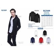 {READY STOCK}Beam Hoodie With Zip jacket/jaket sejuk/jaket tahan jaket