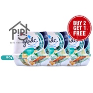 Glade Scented Gel Ocean Escape 180g (Buy 2 Get 1 Free)