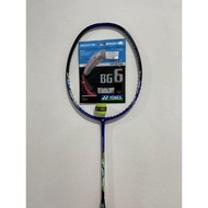 Yonex Nanoflare DRIVE Badminton Racket 4u 82gram G5 28LBS Purple String&grip BG6 Overgrip