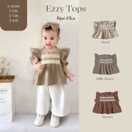 Mini Olive - Ezzy Top - Girls Blouse