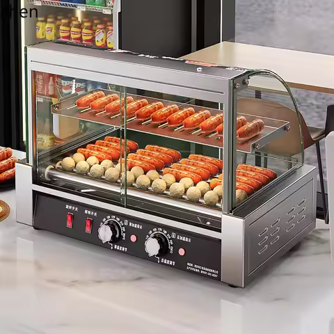 LXC Taiwan Hot Dog Machine Commercial Small Automatic Grilled Sausage Household Desktop Grilled Ham