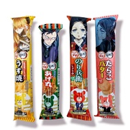 North Japan BOURBON Demon Slayer Rice Crackers Series-Salt Flavor/Seaweed Soy Sauce/Soy Sauce Yang Crackers/Mentaiko Cream