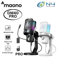 Maono DM40 Pro USB/Wireless Gaming Desktop Microphone