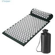 EXPEN Acupressure Massage Mat and Pillow, Cloth Storage Bag Relax Yoga Acupressure Mat, Sensi Massage Back Cushion Muscles Acupressure Yoga Mat Pilates