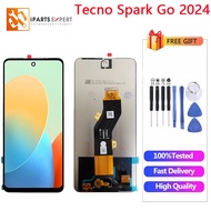 IPARTSEXPERT Original LCD For Tecno Spark Go 2024 BG6 LCD Display Touch Panel Screen Digitizer Assem