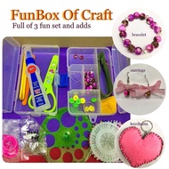 !!️Clearance Sell!!️Funbox Craft/Diy Craft/Kotak Kraf/Art and Craft/Diy Bracelet/Diy Earrings/Diy Ke