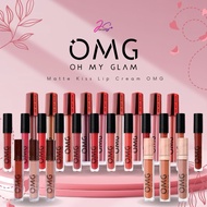 [New Shade sd 27] OMG Oh My Glam Matte Kiss Lip Cream Lipstick Lipstick Lipcream OMG | Love Edition 