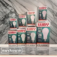 Luby LED light bulb 3 Watt 5 Watt 7 Watt 9 Watt 12 Watt 15 Watt 18 Watt 1 year warranty