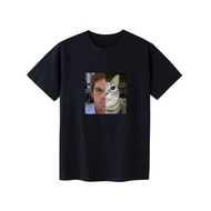 Dexter Morgan Cat T-shirts Funny Short Sleeve O Neck Tshirt Unisex Streetwear Women Clothes Harajuku