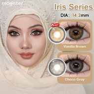 1Pair Magister Contact Lenses 14.2MM Iris Contact Lens 6 Months Cool Gray Contact Lens