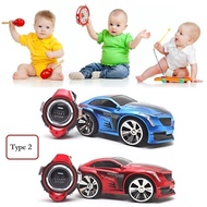 Christmas RC Car 2.4G 6CH Voice Command Car Smart Watch Remote Control Kids Toy (Size: Type 1 (Color