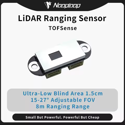 TOFSense LiDAR Ranging Sensor Range Finder Laser Radar Module FOV 27° Avoidance UART IIC Serial Port