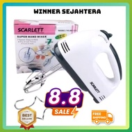 Mini Mixer SUPER Hand Mixer Mini SCARLET Egg Beater Original SQRS Hand Mixer/