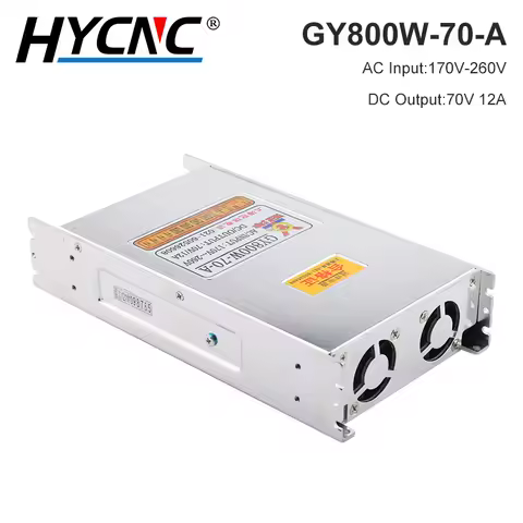 GY800W-70-A Motor Drive 70V 800W 12A Switching Power Supply Transformer CNC Laser Engraving Industri