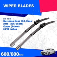 For Mercedes Benz CLS Class W218 C218 2015 2016 2017 Front Windshield Wiper Blades Accessories Winds