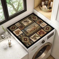 American Retro Household Washing Machine Anti-dust Cover Absorbent Sunscreen Refrigerator Cover Clot