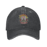 Guns N' Roses Cards Distress Korean Style Cowboy Hat
