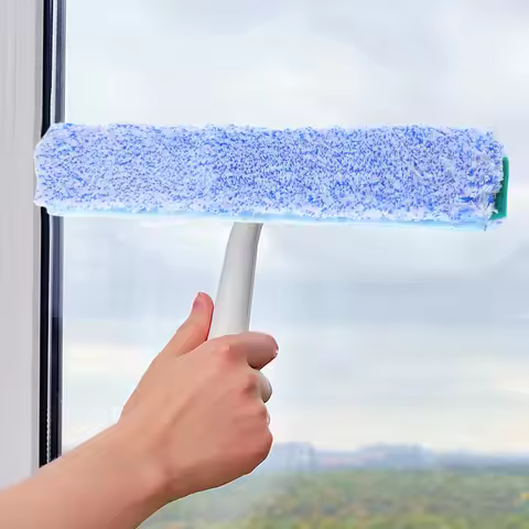 Window Cleaning Replacement Cloth Window Glass Scrubber Washable Sleeve For Bathroom Car Window Repl