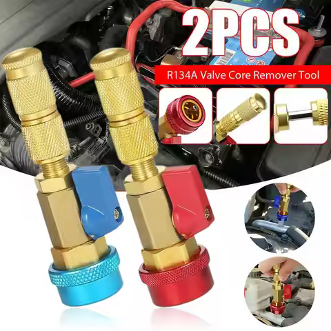 R134A R12 Valve Core Quick Remover Installer Tool For Car Air Conditioning Repair Tool Adjustable Hi