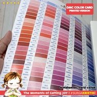 DMC Color Card Printed Thread Catalog Without Thread W100BR