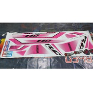 Rc removable sticker sirius sticker code 71 (pink arc)
