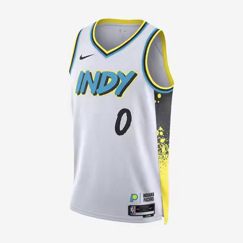 Nike Genuine 2024 Fall New Arrival Men's Pattern-stitched Loose Jersey FQ4344-101