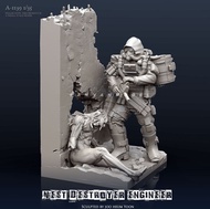 1/35 Resin Soldier model kits figure colorless and self-assembled A-1139